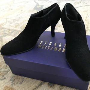 COPY - Stuart Weitzman Ankle Bootie Black Suede 8N